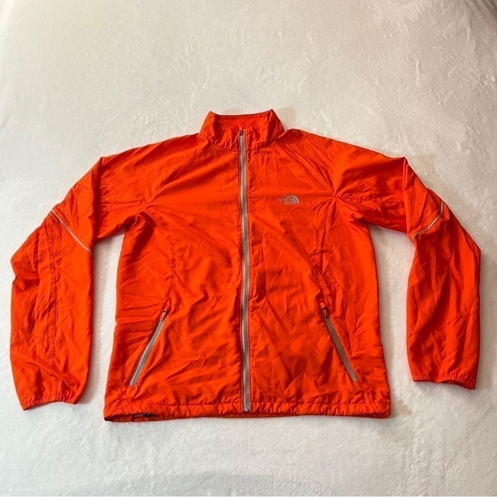 The North Face Orange Men’s Hommes Jacket‎ Size Medium